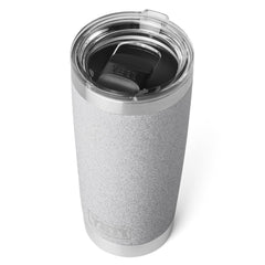 YETI Rambler 20 oz Tumbler, Stainless Steel, Vacuum Insulated with MagSlider Lid - Grey Stone-Textured