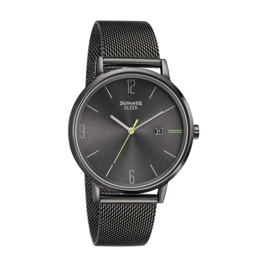 Sonata Sleek Analog Grey Dial Men's Watch 7131NM01/NN7131NM01/NP7131NM01