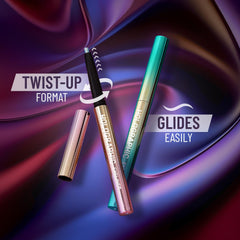 Swiss Beauty Holographic Shimmery Eyeliner | Waterproof, Smudge proof, Long lasting eyeliner with easy application | Shade- Meteor, 0.2g