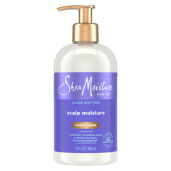 Shea Moisture Aloe Vera & Vitamin B3 Moisture Boost Scalp Conditioner for Hydrated Scalp + Hydrated Hair, 13 oz