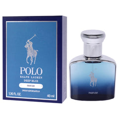 Polo Deep Blue Parfum by Ralph Lauren Parfum for Men 1.4 ounce