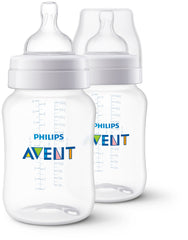 Philips Avent Classic Feeding Bottle SCF563/27 (260ml/9oz), 2 Pcs