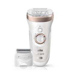 Braun Silk-Épil 9 9-561 Wet & Dry Cordless Epilator/Epilation + 6 Extras