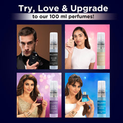 Bella Vita Luxury Ultimate Perfume Trial Pack of 10 x 5ml perfumes, Mix of Long Lasting Sweet, Floral, Woody, Musky & Spicy Fragrance for Men & Women