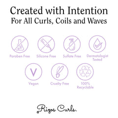 Rizos Curls Strength Oil for Hair, Scalp & Body: Fortifying Lavender & Flaxseed (30ml)