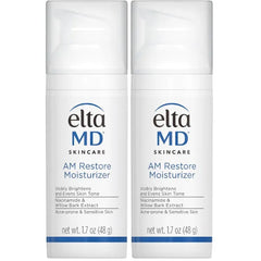EltaMD AM Restore Face Moisturizer for Women and Men, Light Moisturizer Face Cream, Made with Niacinamide and Hyaluronic Acid
