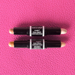 wet n wild MegaGlo Dual-Ended Contour Stick Medium/Tan, Cruelty-Free
