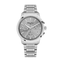 Mathey-Tissot Analog Silver Dial Men's Watch-H198CHAS - Silver