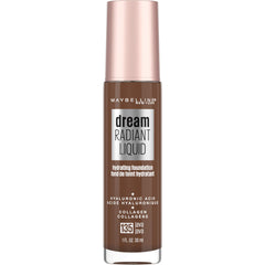 Maybelline Dream Radiant Liquid Medium Coverage Hydrating Makeup, Lightweight Liquid Foundation, Java, 1 Count