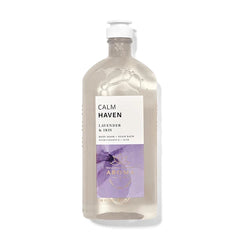 Bath & Body Works Calm Haven Lavender Iris Body Wash & Foam Bath, 10 Fl Oz
