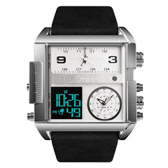 RORIOS Mens Digital Sports Watch Analog Quartz Wrist Watch with Alarm Luminous Sports Watch Men's Electronic Watches