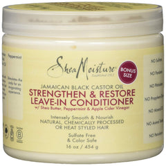 Shea Moisture Jamaican Black Castor Oil Leave-In Repair Conditioner, 454g