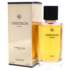 KL OBSESSION BY KAREN LOW PERFUME FOR WOMEN 3.4 OZ / 100 ML EAU DE PARFUM SPRAY