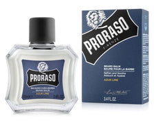 Proraso Beard Balm, Azur Lime, 100Ml, Fresh Scented Beard Balm For Men, Softens, Protects, Conditions And Eases Itching And Discomfort, Made In Italy