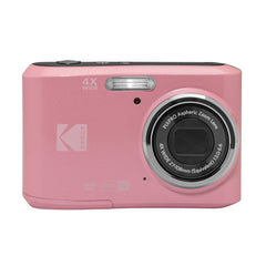 Kodak FZ45 Friendly Zoom 16MP 1080p FHD Digital Camera with 4X Optical Zoom and 27mm Wide Angle Lens from PixPro (Pastel Pink)