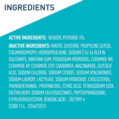 CeraVe Acne Foaming Cream Cleanser, 5 Fl Oz (Pack of 1), Packaging may Vary