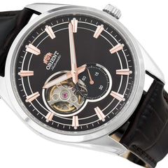 Orient Mens Automatic Watch, Analog Display and Leather Strap RA-AR0005Y10B