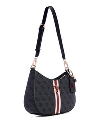 GUESS Womens Noelle Top Zip Shoulder Bag Handbag (pack of 1)