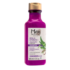Maui Moisture Heal & Hydrate + Shea Butter Shampoo, 13 Ounce, Sulfate Free Shampoo With Shea Butter And Coconut Oil, For Softer Feeling Hair With Less Visible Split Ends