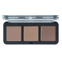 The Crème Shop Shape & Sculpt Cream Contour Palette. Also Works As Eyeshadow. Pigmented, Buildable Coverage. Made In Korea. -123 Smile, Light