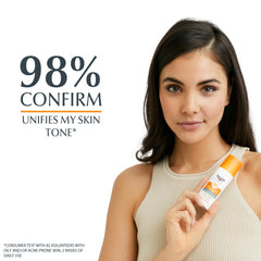 Eucerin Face Sunscreen Oil Control Tinted Gel-Cream Dry Touch, High UVA/UVB Protection, SPF 50+, Color Pigments for Dual Effect, Immediately Covers Skin Imperfections, For Oily Acne-Prone Skin, 50ml