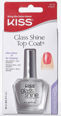 KISS Nail Treatment Glass Shine Top Coat KTR07, 15 ml