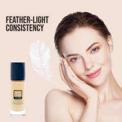 aden Fluid Foundation - Sweat & Water Proof Full Coverage (20ml, 01 Porcelain)