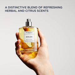 Murdock London Avalon Cologne | Playful, Cool, Intriguing | Herbal & Citrus Blend | Made in England | 3.4 oz