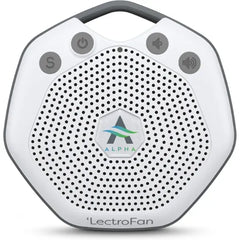 Adaptive Sound Technologies LectroFan Alpha Portable Sleep Sound Machine - Rechargeable White Noise Machine for Crib, Stroller, Car Seat & More - 7 Non-Looping Sounds - for Travel, Bedroom, Nursery
