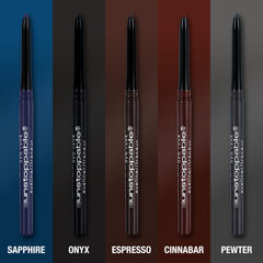 Maybelline Unstoppable Waterproof Mechanical Brown Eyeliner, Espresso, 2 Count