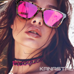 KANASTAL Polarized Sunglasses for Women, Classic Square Mens Sun Glasses, Lightweight Shades for Womens Outdoor 100% UV400 Protection Driving Fishing Golf Outdoor Activities