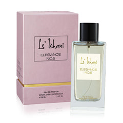 Le Ishani Elegance No. 5 Perfume, Luxury Fragrance for Women 100ml Eau De Parfume. Best Perfume in Le Ishani Perfume collection