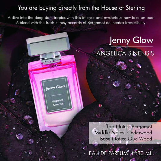 Jenny Glow Angelica Sinensis for Women, Pure Perfume, Eau De Parfum 30ml For Her Pink, from House of Sterling