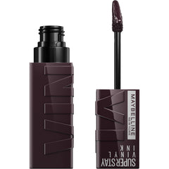 Maybelline Super Stay Vinyl Ink Longwear No-Budge Liquid Lipcolor, Highly Pigmented Color and Instant Shine, Charged, Brown Lipstick, 0.14 fl oz, 1 Count