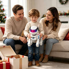 Smart AI Robot Dog for Kids, Remote Control Interactive Robotic with Light