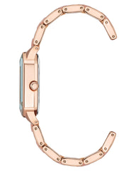 Anne Klein Women Analog Acrylic Gold Tone Watch