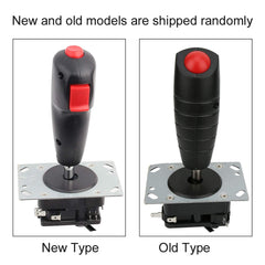 BusoTh Joystick 8 Way Flight Joystick With Top Fire Button, Push Buttons With Front, for Game Flight Joystick Simulator Flight Machines