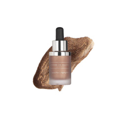 Femme de Maison Cosmetics - Liquid Pearl Highlighter, Long Lasting, Non-Drying Formula with Vitamin E, 100% Gluten, Paraben & Phthalate-Free, Cruelty-Free, Face & Body Highlighter (Perle de Cuivre 03)