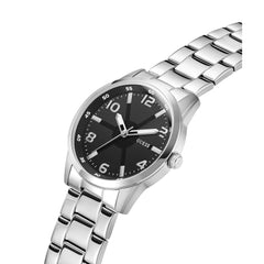 GUESS P SLV CS W/P SLV TR/SUN BLK DL/P SLV BRCT