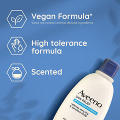 Aveeno Skin Relief Soothing Shampoo, With Soothing Oat, Suitable For very dry sensitive Scalp, Suitable for Thin & Fragile Hair, Soap Free, High Tolerance Formula - 300ml