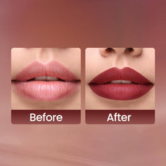 Swiss Beauty Stain Matte Lipstick | Long Lasting, Hydrating & Lightweight Lipstick | Red Wine, 3.4gm|