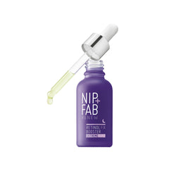 Nip+Fab Retinol Fix Booster Extreme 0.3% Retinol Liquid Drops for Face with Aloe Vera, Anti-Aging for Fine Lines and Wrinkles, 1 Fl Oz