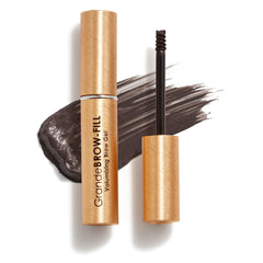 Grande Cosmetics Grand Pro-Fill Thickening Eyebrow Gel, Deep Black