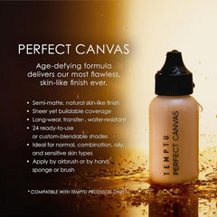 Temptu Perfect Canvas Hydra Lock Airbrush Foundation, Rose Beige, 1 Fl Oz