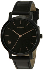 Sonata Onyx Analog Black Dial Women's Watch-NN8164NL02/NP8164NL02