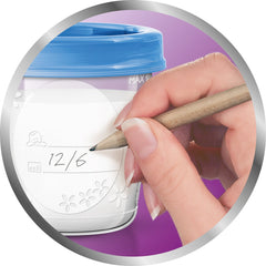 Philips AVENT Breast Milk Storage Cups, 6 Ounce (Pack of 5)