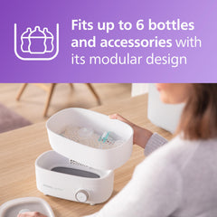 AVENT Philips Premium Baby Bottle Sterilizer with Dryer, SCF293/00