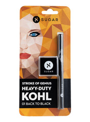 Sugar Cosmetics Stroke of Genius Heavy Duty Eyeliner - 01 Back to Black