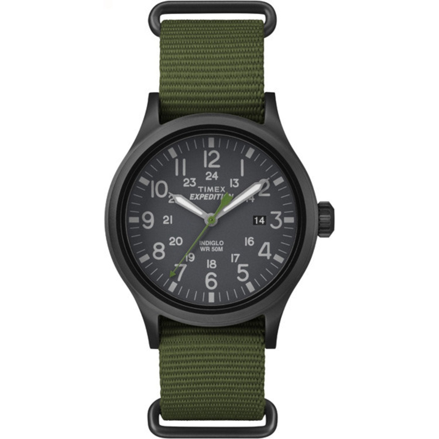 Timex Expedition Scout Nylon Strap Gents Watch Green