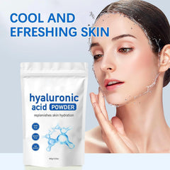 Ultra-Pure Hyaluronic Acid Powder - 100g | Deep Hydration, Moisturizing & Anti-Aging for Skin and Face | 100% Natural, Low Molecular Weight, Water-Soluble | Ideal for DIY Serums, Creams & Lotions